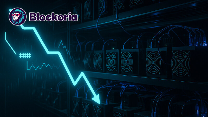 Хешрейт Bitcoin просів до жовтневих рівнів, але прийдешнє зниження складності може повернути індустрії імпульс